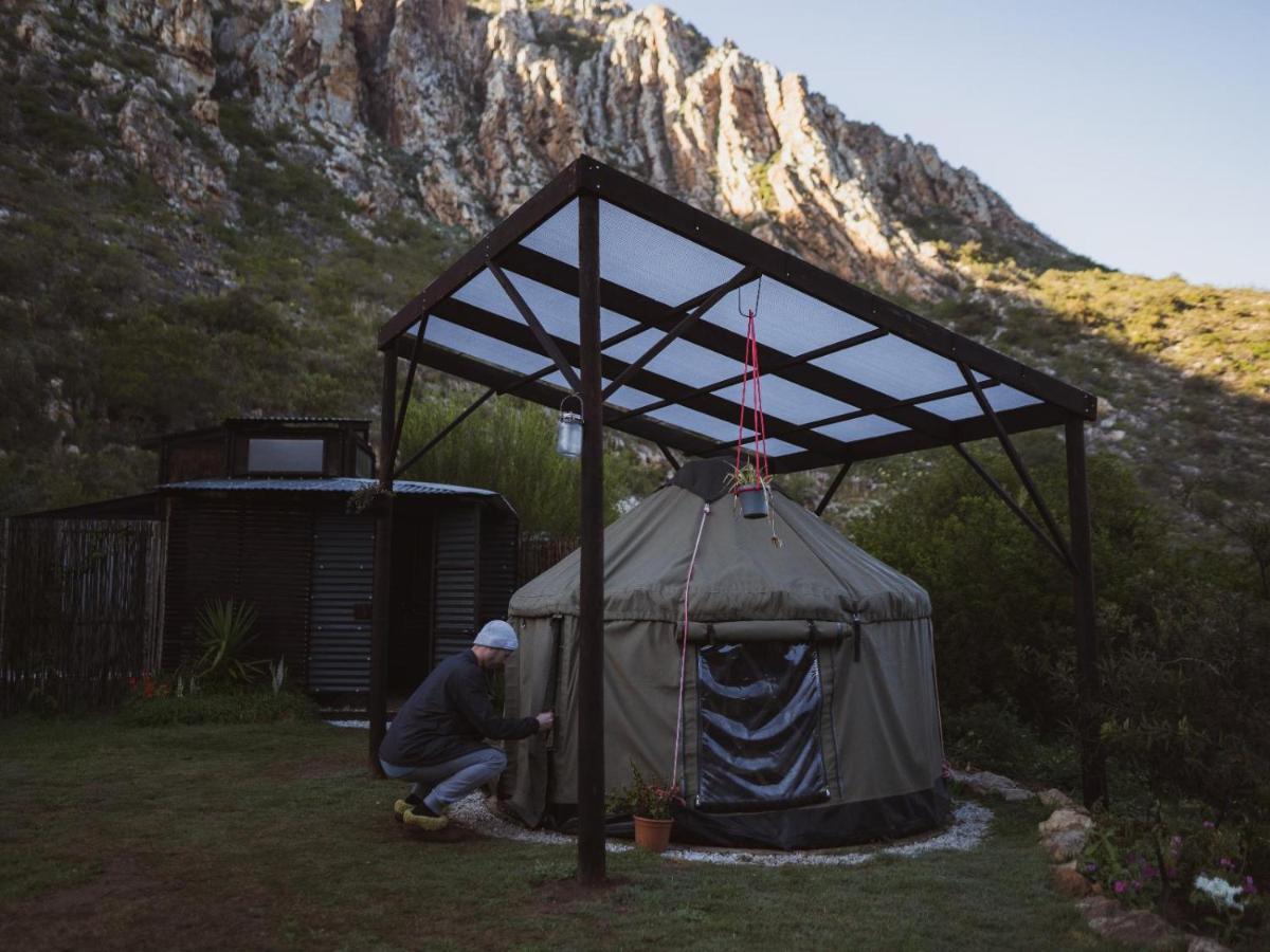 Southern Yurts Botrivier Exterior photo